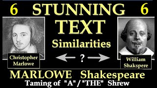 6 Stunning Text similarities between MarloweShakespeare  The Taming of AThe Shrew [upl. by Ebneter]