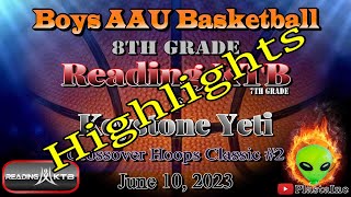 Reading KTB vs Keystone Yeti Highlights  June 10 2023 [upl. by Lleumas181]