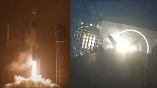 SpaceX Starlink 121 launch and Falcon 9 first stage landing 18 November 2023 [upl. by Llenrahs373]