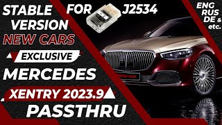 Installation Xentry PassThru 202309 Most Stable Version for J2534 Openport 20  SDFlash  New Cars [upl. by Idroj]