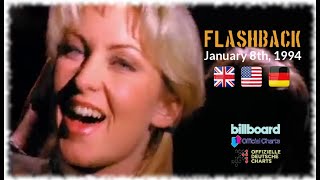 Flashback  January 8th 1994 US German amp UKCharts  REUPLOAD [upl. by Tips]