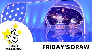 The National Lottery ‘EuroMillions’ draw results from Friday 10th January 2020 [upl. by Guyer]