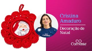 Decoração de Natal  Crochê [upl. by Alexandre]