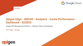 Apigee Edge  4MV4D  Analytics  Cache Performance  Dashboard  S22E03 [upl. by Radcliffe]