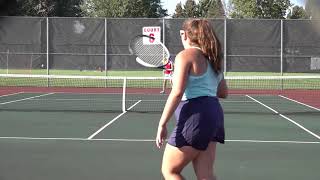 Fall Girls Varsity Tennis Baldwinsville VS West Genesee 9282018 [upl. by Menis245]