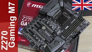 Perfection  MSI Z270 Gaming M7 Review [upl. by Atinod905]