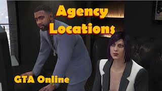 GTA Online Agency Locations [upl. by Clary226]