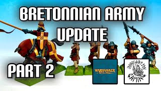 Bretonnian Army Update Part 2 [upl. by Zita]