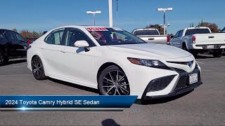 2024 Toyota Camry Hybrid SE Sedan Stockton Lodi Manteca Sacramento [upl. by Pawsner]