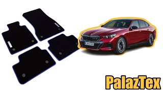 Bmw 5 Series G60G61 Velour Floor Mat Set [upl. by Haletta]