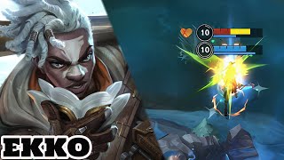 Wild Rift Ekko  Top Ekko Firelight skin Gameplay quotHard Carryquot Rank season 15 [upl. by Estelle]