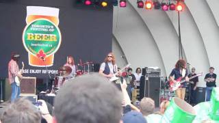 The Sheepdogs  Beerfest  Toronto  Aug 7th Who The One You Belong To amp Please Dont Lead Me On [upl. by Vanna]