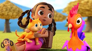 कुकड़ू कु Kukdoo Koo Baby Rhymes in Hindi and Kids Videos [upl. by Seuqramed]