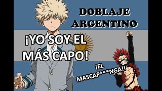 My hero academia Nombres  Doblaje argentino Fedebpolito [upl. by Cecily]