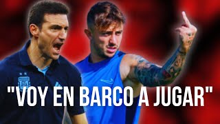 quotVoy en barco a jugarquot Pablo Maffeo el español que jugará para la Selección Argentina [upl. by Hanikas]