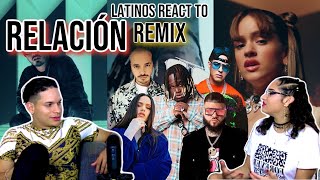 Latinos react to Sech Daddy Yankee J Balvin ft Rosalía Farruko  Relación Remix SPANISH REACTION [upl. by Carlson]