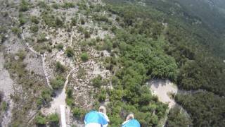 Tracking out  BASE jump  Monte Brento [upl. by Camilia]