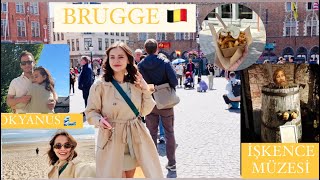 ORTA ÇAĞ ŞEHRİ BRUGGE 🇧🇪 AVRUPA TATİLİMİZ BAŞLASIN 👋💃 [upl. by Magdalene]