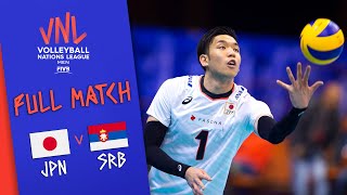 Japan 🆚Serbia  Full Match  Men’s Volleyball Nations League 2019 [upl. by Northey931]