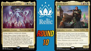 Relic Fest Round 10 Atraxa Leo Facca VS Jirina Kudro Guillaume Villeneuve  MTG EDH [upl. by Kinnard]