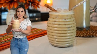 How to make PUMPKIN SPICE HORCHATA your new favorite FALL RECIPE [upl. by Jauch225]