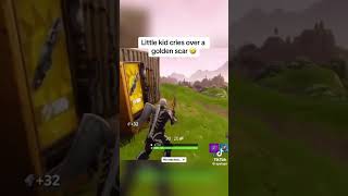 Og memories kid cries over gold scar fortnite fortnitemontage foryou fortniteclips [upl. by Smiga]