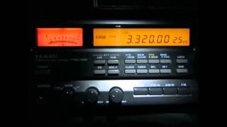 3320 Khz Radio Sonder Grense tent [upl. by Naara]