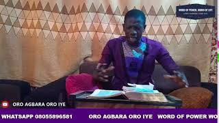 ORO AGBARA ORO IYEs Live broadcast [upl. by Howie]