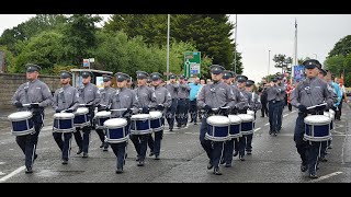 Rathcoole Protestant Boys Flute Band Finishing their own parade 240623 [upl. by Lubba]