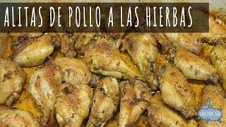 ALITAS DE POLLO A LAS HIERBAS  Lareirasgal [upl. by Whorton]