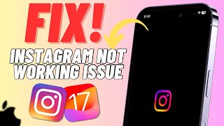 How To Fix Instagram App Not Working on iPhone [upl. by Autum140]