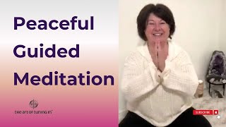 Peaceful Guided Meditation  Maria Furlano  YouTube [upl. by Gierk]