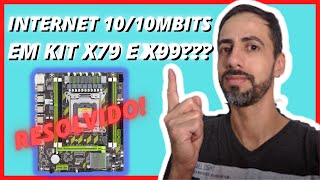 COMO RESOLVER O PROBLEMA DE INTERNET FRACA EM PLACA X79X99 DA ALIEXPRESS COM UMA UNÍCA PEÇA [upl. by Silas]