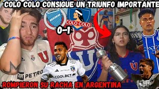 Godoy Cruz vs Colo Colo 01  Goles y Resumen Completo  Reacción de Hinchas [upl. by Rani61]