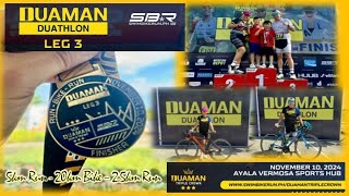 Duaman Duathlon Leg 3 at Ayala Vermosa Sports Hub [upl. by Yelir323]