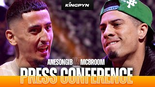 GIB VS MCBROOM  Full Press Conference [upl. by Ynnek]