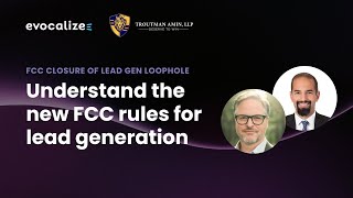 Understand the New FCC Rules for Lead Generation [upl. by Lokkin]