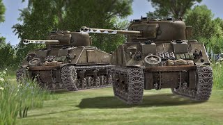 SHERMAN FIREFLY vs KING TIGER  Operation Goodwood  Gates of Hell [upl. by Northey]