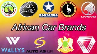 All African Car Brands – List And Logos Of Africa Cars [upl. by Mcquoid517]