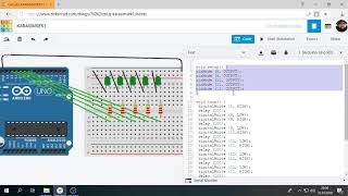 Tinkercad İle Arduino Bölüm 6  Kara Şimşek Devresi [upl. by Auria]