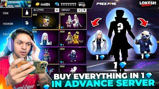 New Advance Server First Look New Rare Character amp New Evo Gun Skin Garena Free Fire [upl. by Alvinia]