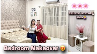 Bedroom Makeover 😍 Bedroom Decorating Ideas  How to decorate your room 💁‍♀️ [upl. by Kcirredal278]