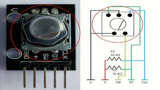 KY040 Rotary Encoder Module [upl. by Attelrahc255]