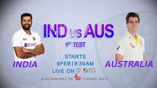 Australia Tour of India 2023 🏏 Test Series  LIVE on DD Sports 📺 DD Free Dish from Feb 9 onwards [upl. by Giarg505]