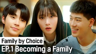 ENG SUB I have two oppas who are not related to me by blood  Family by Choice ep1 [upl. by Dnaletak]