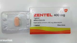 Zentel tablets for worms uses and sideeffects review  Medic Health [upl. by Josephina]