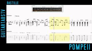 Pompeii by Bastille Fingerstyle Guitar Pro Tabs Arrangement by GP [upl. by Engdahl952]