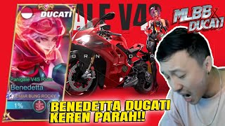 BENEDETTA DUCATI GILA KEREN PARAH INI MOBILE LEGEND X DUCATI GAME GAMPANG AUTO NGEBANTAI [upl. by Shaffer]