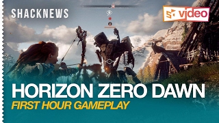 Horizon Zero Dawn Gameplay First Hour [upl. by Anairad]