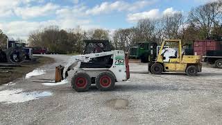 Lot 270C Bobcat Fseries 753 Skid Steer [upl. by Kristine]